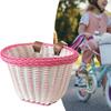 Kids Bike Decoration Basket Handlebar Replacement Cycling Cute Woven