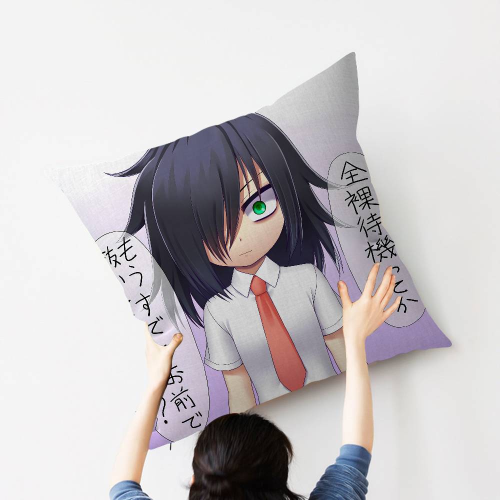 Милая Наволочка для Подушки с Счастливым Драконом K-Kuroki Tomoko, Чехол для Подушки Дивана, Декор Комнаты, Подарок для Детей