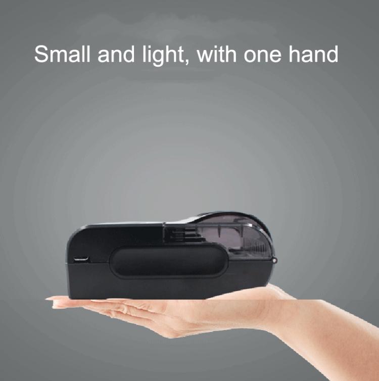 58HB6 Portable Bluetooth Thermal Printer Label Takeaway Receipt Machine, Supports Multi-Language & Symbol/Picture Printing, Model: EU Plug (Spanish )