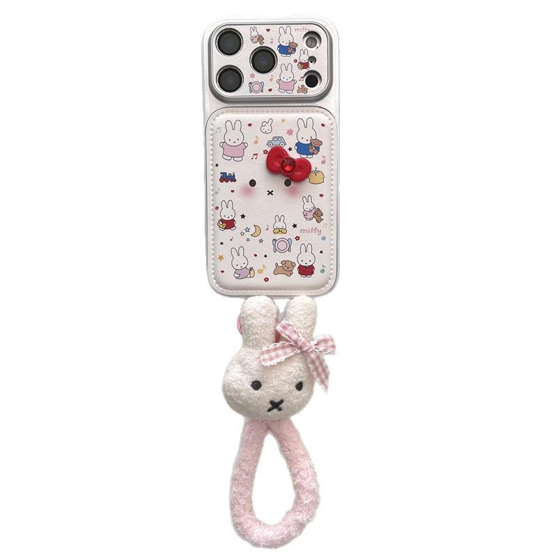 Мультяшный чехол Miffy для iPhone 15/14 ProMax с защитой от падения