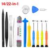Ручной инструмент Инструмент для разборки телефона 14/22-в-1 Открывание экрана Монтировка Набор отверток Часы/камера