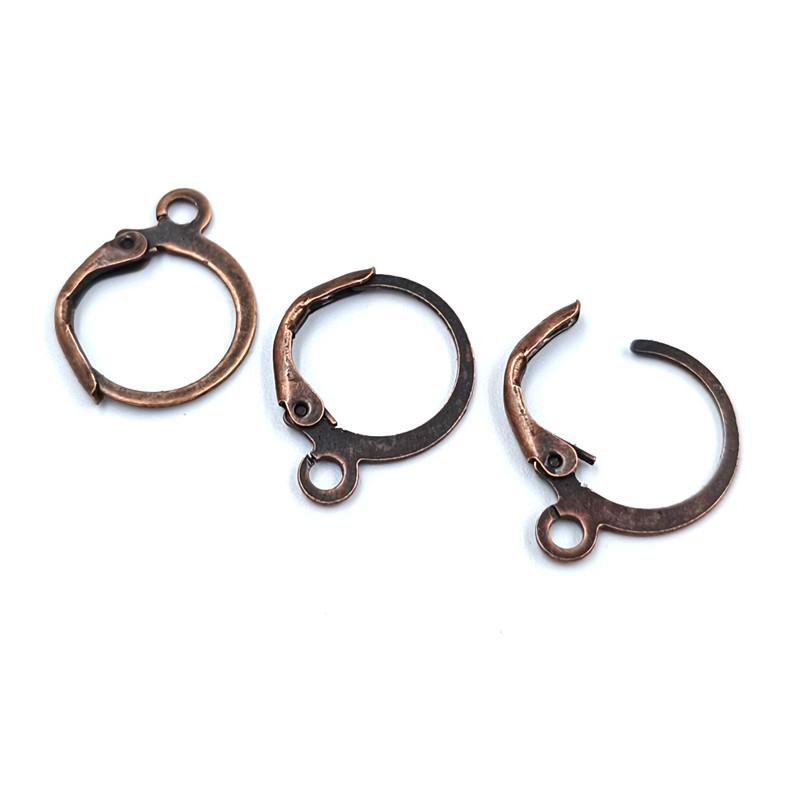 13*16 мм Новые Крючки-карабины Сплав Золотисто-Серебристый 20 Штук DIY Для Сережек Ювелирная Фурнитура Ювелирные Аксессуары