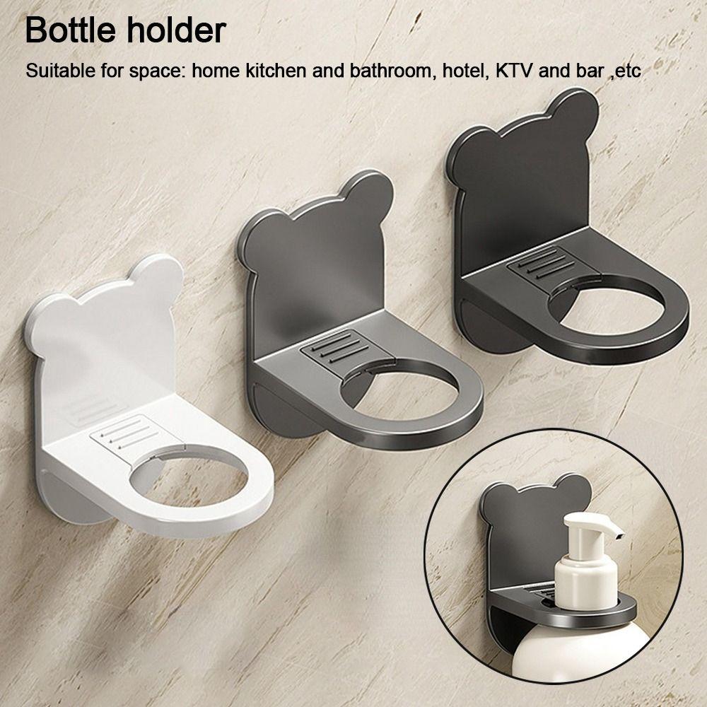 Clip Bathroom Kitchen Soap Bottle Holder Detergent Bottle Shelf Shampoo Holder Shower Gel Hanger