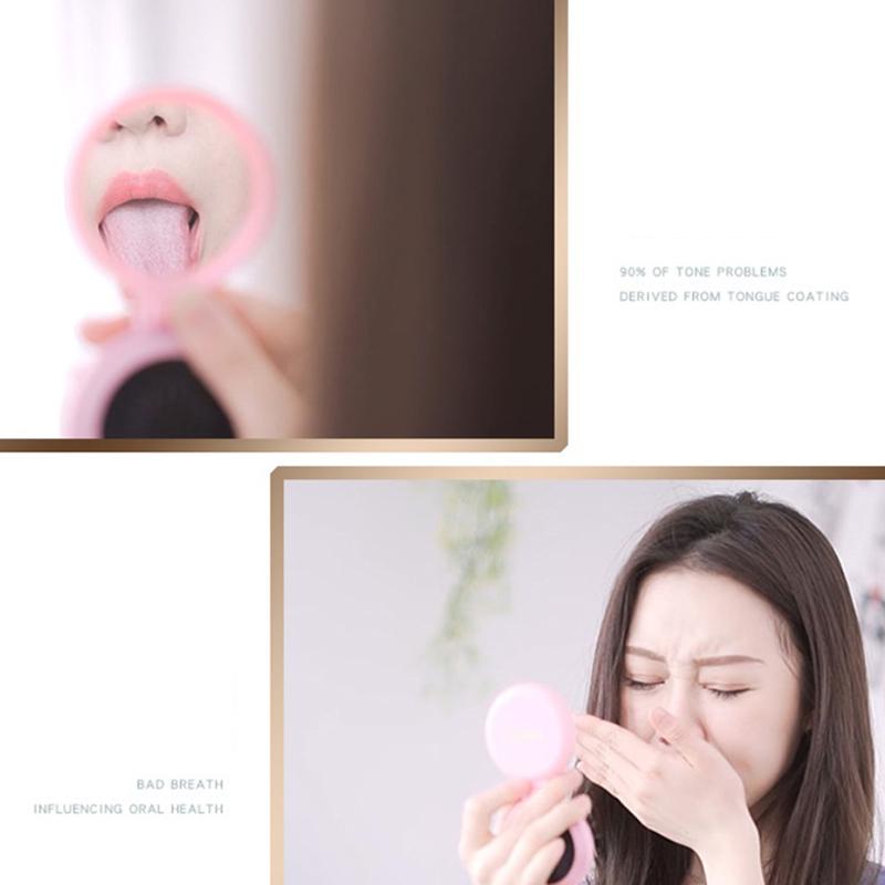 Скребок для языка из нержавеющей стали, средство для чистки языка, медицинская щетка для рта, многоразовая