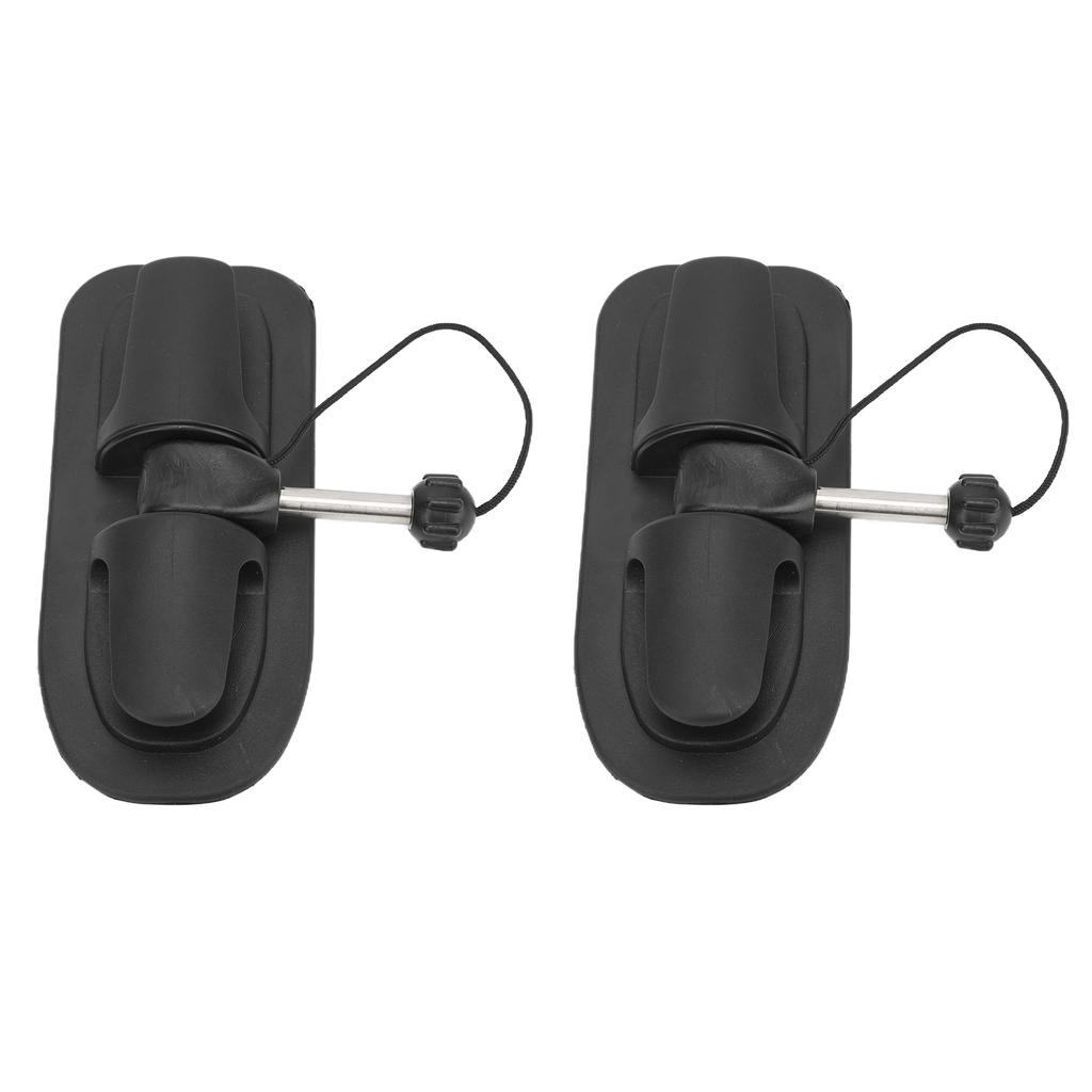 1 Pair Oar Holder Paddle Lock Support Universal for Inflatable Boat Kayak Canoe Dinghy Raft 0.4in Iron Core