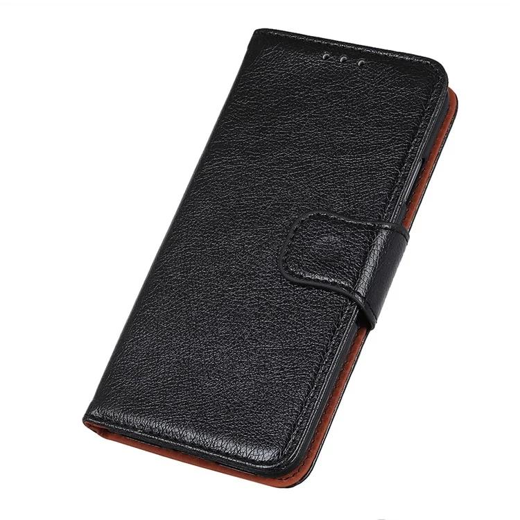 For Huawei Mate 60 Pro Nappa Texture Split Leather Stand Wallet Case Drop Protection Phone Cover