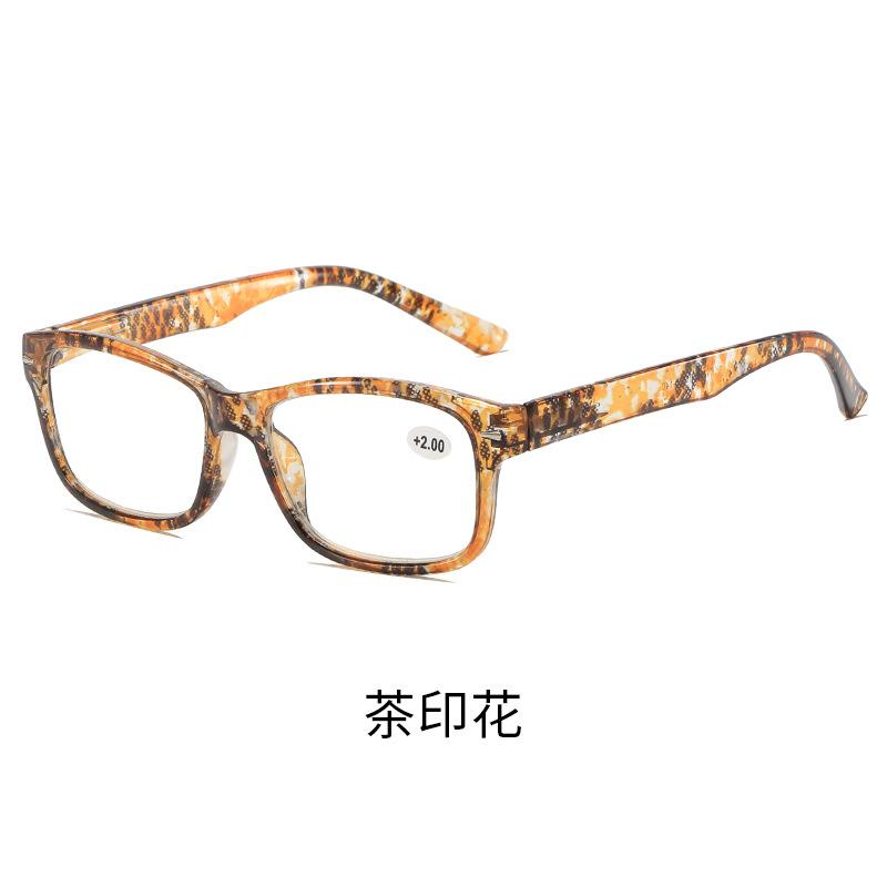 Зеленые очки для чтения с цветами для женщин, очки для пресбиопии с защитой от синего света, ультралегкие мужские компьютерные очки высокой четкости +1.0