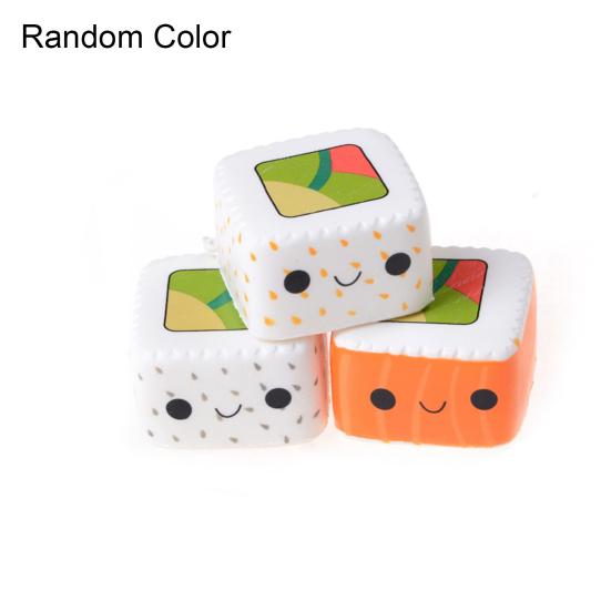 Squishy Cute Sushi Shape Phone Straps Stress Relief Slow Rising Squeeze Toys