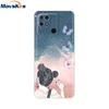 Для чехла Redmi 10C Прозрачный Сердце Цветок Мягкий Силиконовый Чехол для Телефона Для Xiaomi Redmi 10C Coque redmi10C 10 C Fundas Бампер Ударопрочный