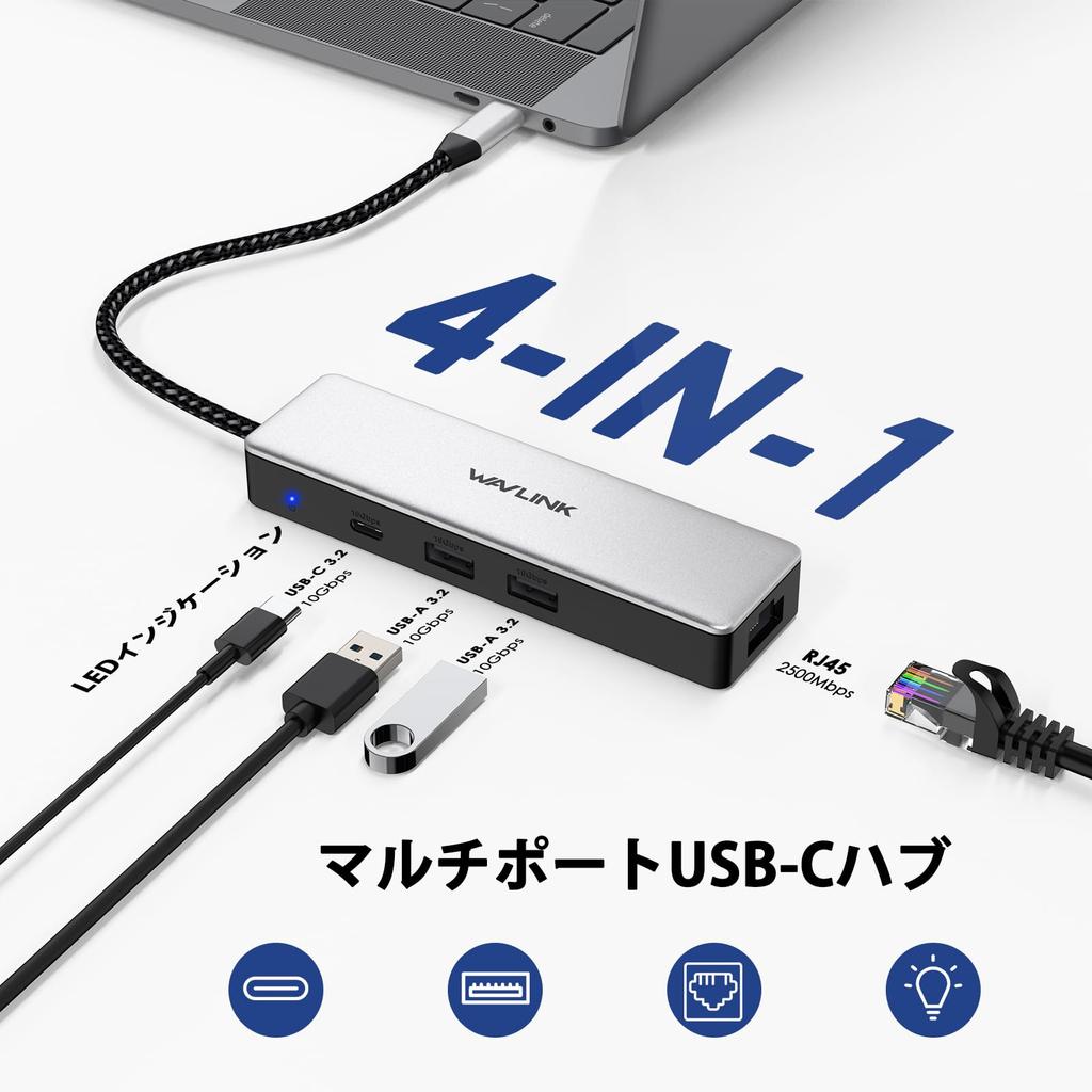 WAVLINK USB C Hub Triple 12in1 Laptop Docking 4K Dual 4K 100W PD 5Gbps Multiport Adapter with Monitor, Station, HDMI, DP, IN, USB3.0, USB2.0, RJ45,