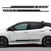Автомобильные наклейки на боковые двери, комплект виниловой пленки для Nissan LEAF, водостойкая пленка ПВХ, наклейки, автомобильные аксессуары, декорация экстерьера