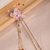 Tassel Ancient Hair Stick Retro Flower Hair Comb Antique Hanfu Headwear  Hair Accessories