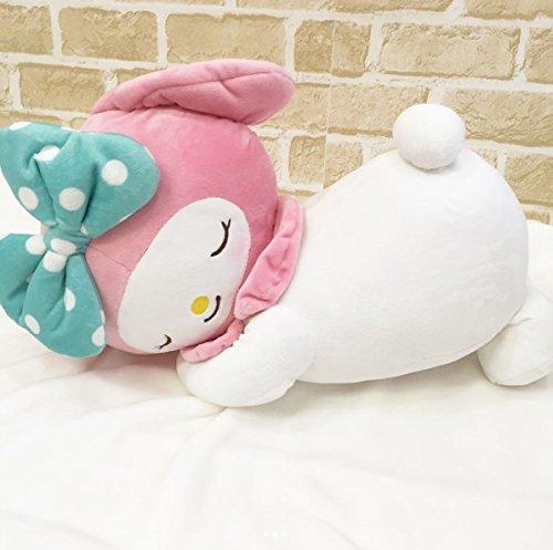 MORIPiLO Morishita Sanrio My Melody Подушка для тела M 45 см Большая плюшевая подушка с изображением персонажей Подушка розовая 4620141 Приблизительно. Совместный сон