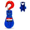 Dragnwin Pulley 4t Snatch Block Pulley 4t Hook Type Pulley Pulley 4 Ton Pulley Hook Type Swivel Type Single Wheel Snatch Pulley Block Pulley Pulley