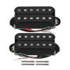FLEOR 2 шт. Керамический набор звукоснимателей Humbucker для электрогитары, 4 провода, двойная катушка