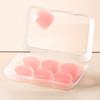 6Pcs Silicone Earplugs Noise Reduction Washable Waterproof Soft Reusable Hearing Protection Concerts Work Study Sleeping Silent Earplugs