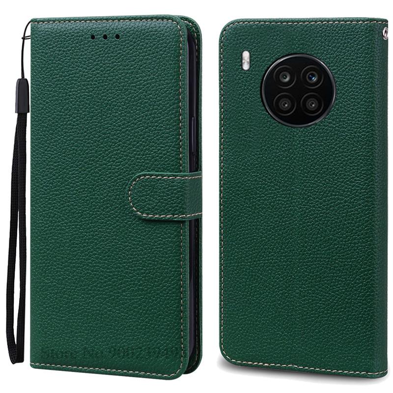 Чехол для Honor 50 Lite NTN-L22 NTN-LX1 NTN-LX3 кожаный чехол-книжка с откидной крышкой для Huawei Honor 50 Lite чехол для телефона Fundas