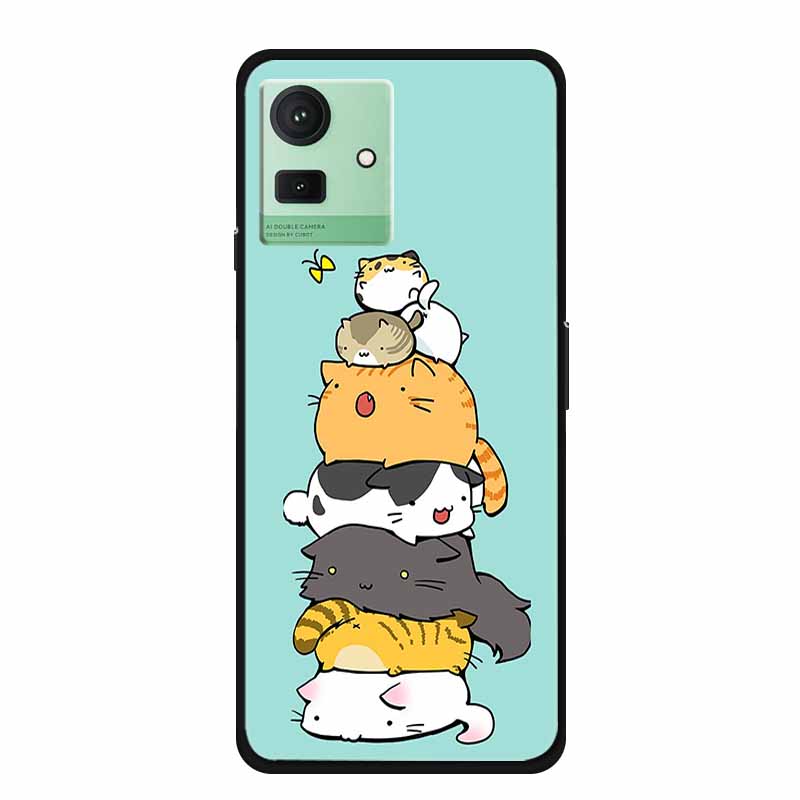 For Cubot Note 50 Case Shockproof Soft Silicone TPU Bumper for CUBOT Note 50 Global Cover Cat Luxury Note50 Cute Cartoon Shell