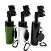 Golf Clubs Brush Cleaner Golf Nylon Cleaning Brush with Retractable Clip & Press Sprays Bottle for