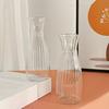 Yousheng 3/5/10Pcs Plastic Vase Transparent Color Single Stem Vase Lightweight Smooth Reusable Vase Dining Table Decoration