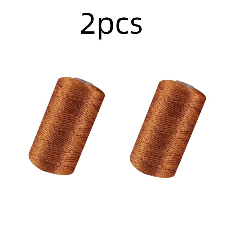 100 г Новая летняя пряжа для вязания крючком 1,5 мм шнур тонкая ледяная хлопковая нить для ручного вязания сумки шляпы обуви пряжа хило