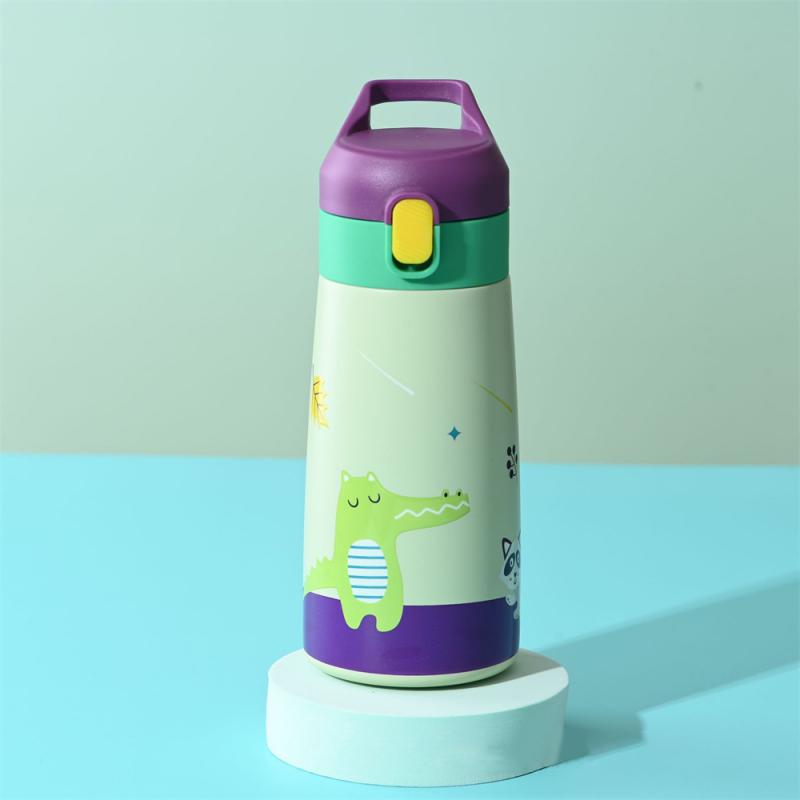 350 мл/500 мл высококачественный детский термос кружка двойная нержавеющая сталь мультяшный термос бутылка для воды стакан детский милый термос
