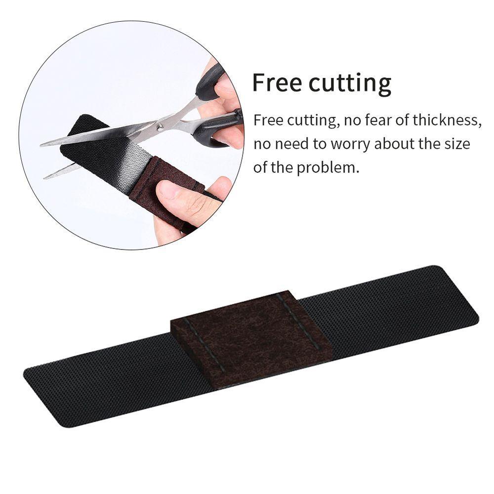 Glides Durable U Shaped Non-slip Anti-front Tilt Damper Stool Tube Caps Pipe Clamp Chair Leg Pad