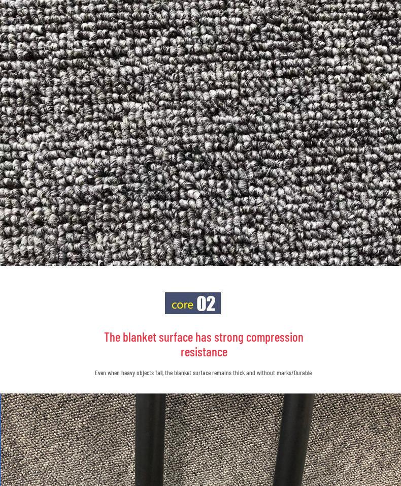 Огнестойкий ковролин с петлевым ворсом для офисов, конференц-залов, танцевальных студий, школ, стен и полов.