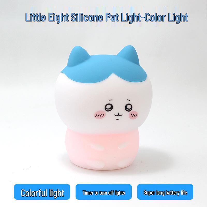 Chiikawa Hachiikawa Night Light: Creative Sleep Companion Tap Light for Girls