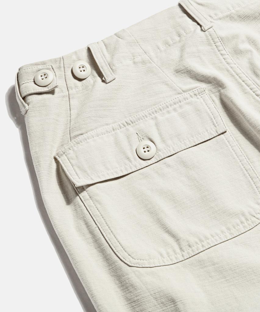 ESPIONAGE Wide Baker Pants Ecru