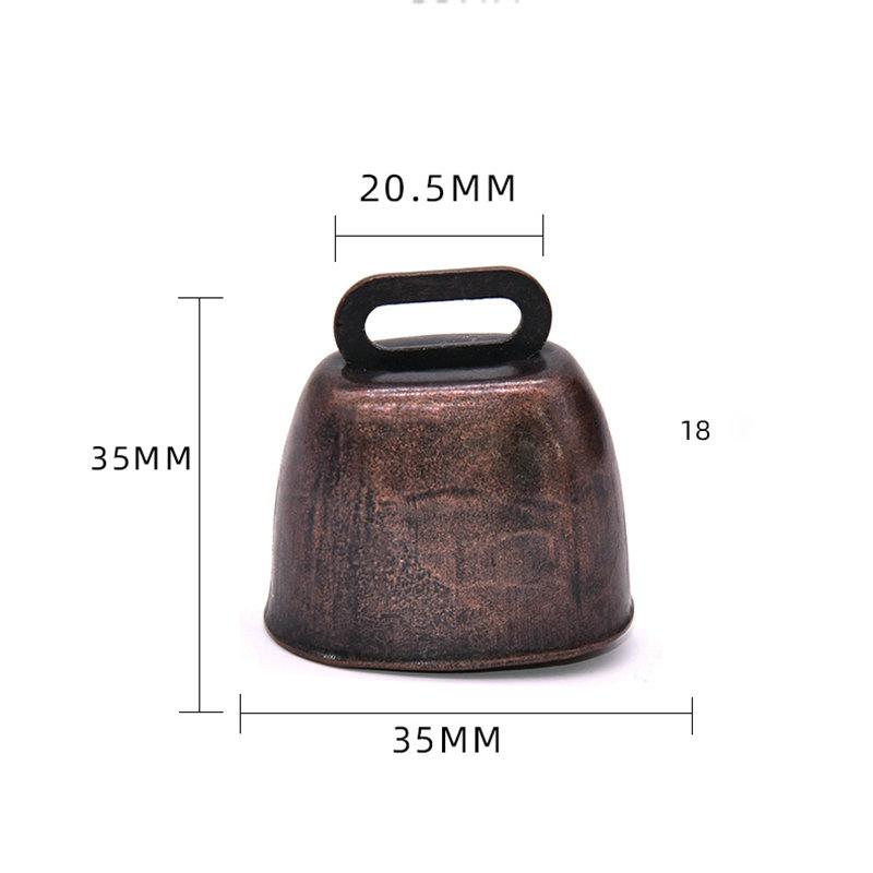 Cowbell Shepherd Bell Vintage Metal DIY Bell Ell Pet Anti-Lost Wind Chimes High Sound Pendant