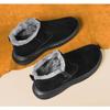 Men's Shoes, Winter Warm Casual Shoes, Comfortable Velvet Casual Shoes, Walking Shoes