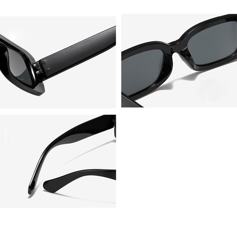 Модные классические солнцезащитные очки, маленькие прямоугольные солнцезащитные очки для женщин и мужчин, квадратные солнцезащитные очки для вождения, мужские солнцезащитные очки