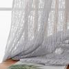 Yousheng Sheer Curtains Универсальные толстые полиэстеровые прозрачные вуали для оформления оконных занавесок для дома