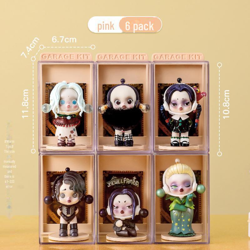 Прозрачная акриловая пылезащитная витрина для фигурок и кукол