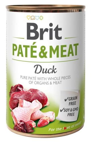 Brit Pate & Meat Duck - Pasztet Z Kaczką 400G