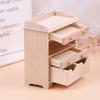 1:12 Dollhouse Miniature Cabinet Set Model Doll House Living Room Accessories