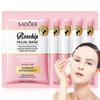5/10 шт. SADOER Маска для лица с шиповником Уход за кожей лица Увлажняющая Осветляющая Подтягивающая Увлажняющие маски для лица Тканевая маска для лица