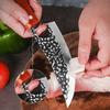 Forged Scimitarsr Boning Knife Slaughter Knife Kitchen Knife Chef Knife Hungting Knife Fishing Knife
