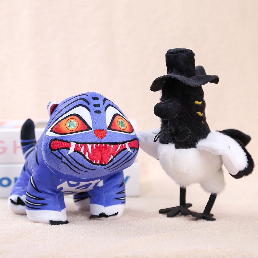 Hot-selling New Kpop Demon Hunters Stuffed Animals Plush Doll Peripheral Derpy Tiger Plush Doll Sussie K Pop Peripheral Toy Gift