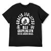 Футболка Gracie Jiu Jitsu хлопковый свитшот графические футболки простая летняя рубашка мужские белые футболки