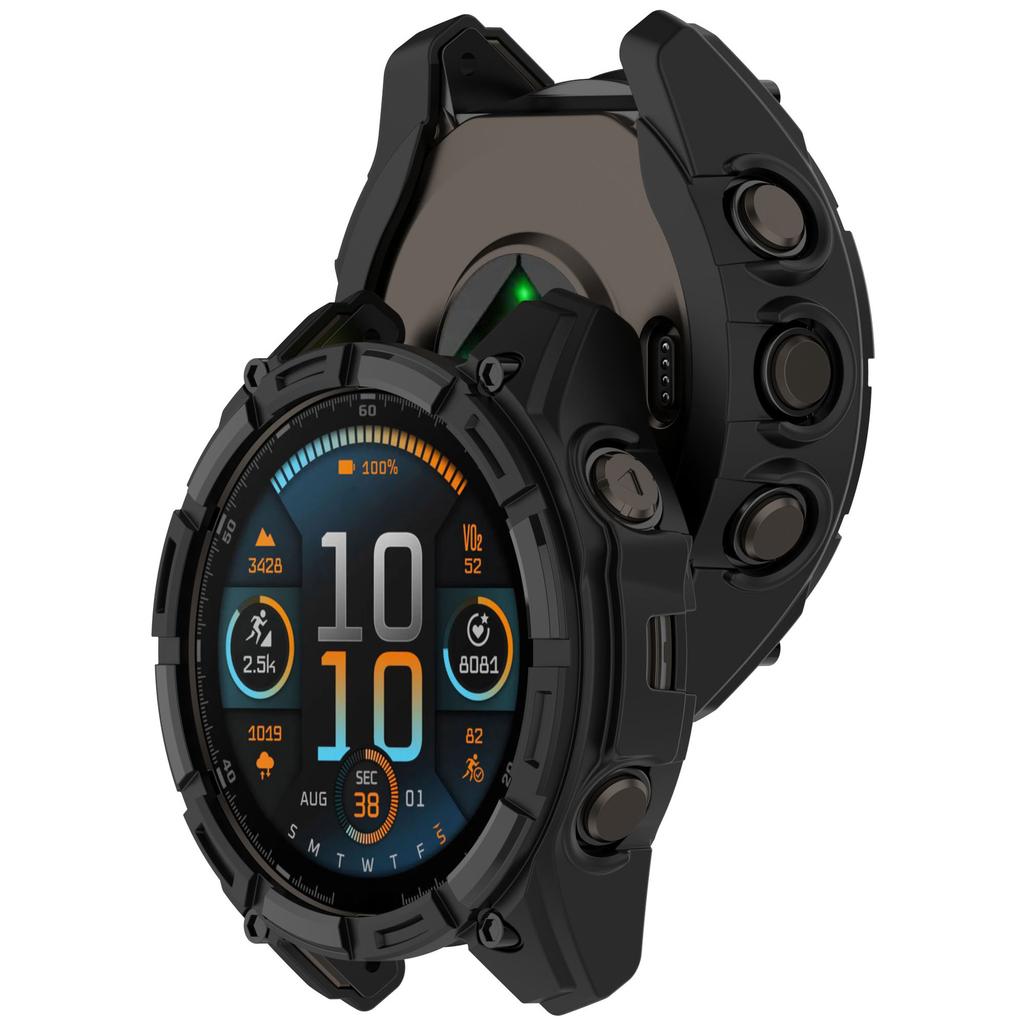Защитный чехол TPU для Garmin Fenix 8 51 мм 47 мм SOLAR Мягкий силиконовый чехол-бампер Аксессуары для Fenix8 SOLAR Protector