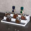 Home Kitchen 3-tier Spice Salt Sugar Rack Step Shelf Cabinet Bottle Organizer