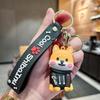 Индивидуальный брелок для ключей Shiba Inu 3D из мягкого ПВХ