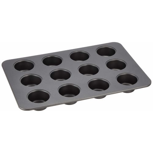 cotta cotta Original Muffin Pan (12 pieces), Gray, 30 x 20 x 2.5 cm, Product Code: 85666