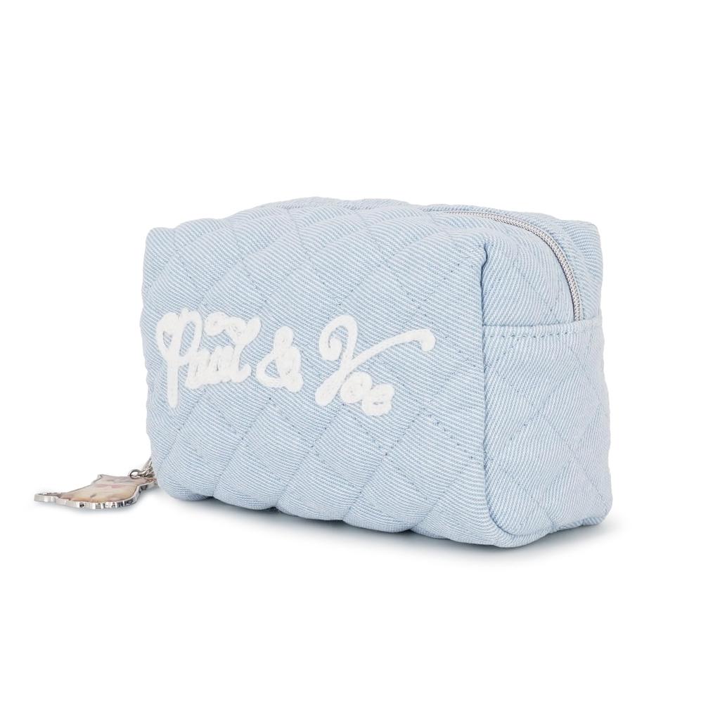 Joe Multi Pouch Logo Quilting Blue БЕСПЛАТНО [Paul & Accessoire] PJA-P1181