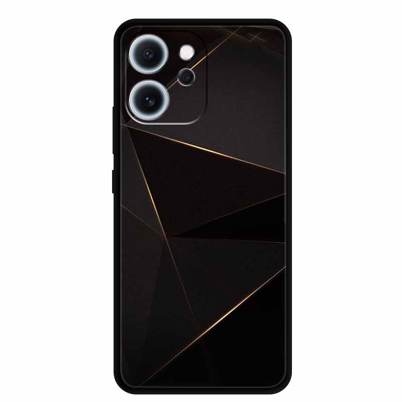 Чехол Funda Для Oppo Reno15F Мягкий Бампер Силиконовый Эстетичная Задняя Крышка Для Oppo Reno 15F Защитный Ударопрочный Чехол Oppo Reno15F