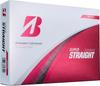 BRIDGESTONE SUPER STRAIGHT 2025 Golf 3DZ Set Balls, White, (36 Balls)