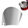 Stainless Steel Pouring Shield for Stand Mixer Metal Mixer Pouring Cover Innovative Design Pour Shield Safety Mixer Splash Proof Kitchen Tool