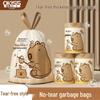 Okas Tear-Free Portable Capibara Thickened Large Garbage Bags for Home, Kitchen, and Dormitory with Drawstring